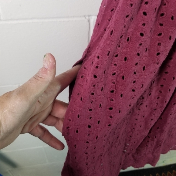 The Impeccable Pig eyelet mini dress - Picture 10 of 11